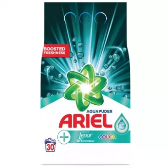 Ariel Mosópor Color Aquapuder Lenor Unstoppable  1950g (30 mosás)