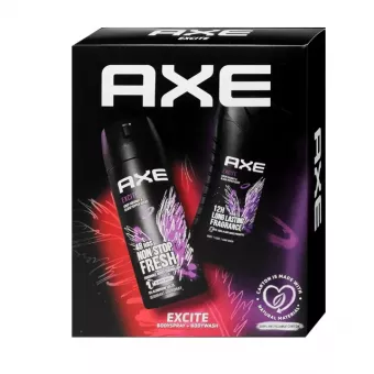 Axe Ajándékcsomag Dezodor150ml + Tusfürdő 250ml - Excite