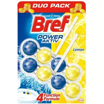 Bref Wc illatosító Duo 2x50g Lemon