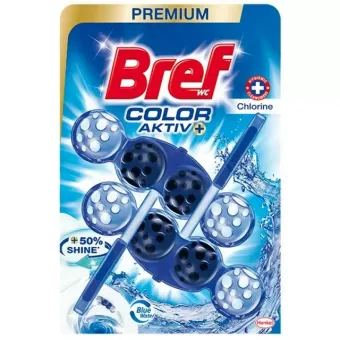 Bref Wc illatosító - Premium Chlorine - Klóros 2x50g