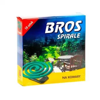 BROS Szúnyogíró spirál 10db