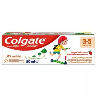 Colgate Fogkrém Gyerek - 3-5 év - Fluoridos , Kicsi fogaknak , Epres íz 50ml