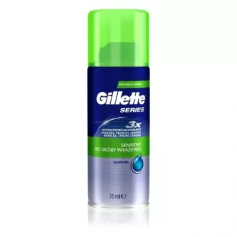 Gillette Borotvazselé-Series-Érzékeny bőrre,aloe verával 75ml