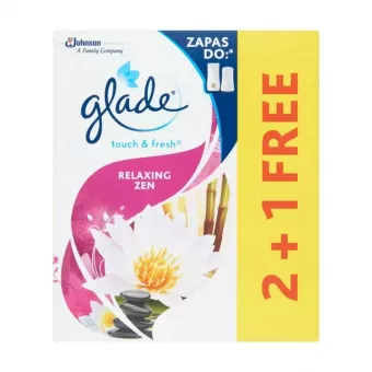 Glade Légfrissítő - Touch & Fresh - Relaxing Zen 2+1db 30ml