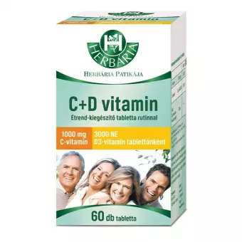 Herbária C+D vitamin 60db