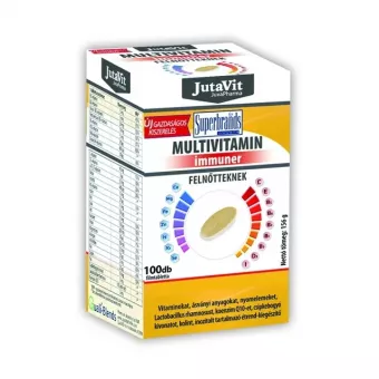 JutaVit Multivitamin Immuner Felnőtteknek Filmtabletta 100db