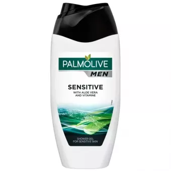 Palmolive Tusfürdő Men Sensitive Érzékeny bőrre,Aloe vera és E-Vitamin 250ml
