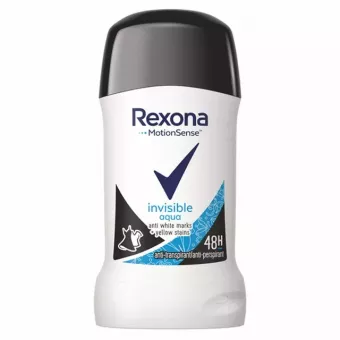 Rexona stift 40ml Invisible Aqua