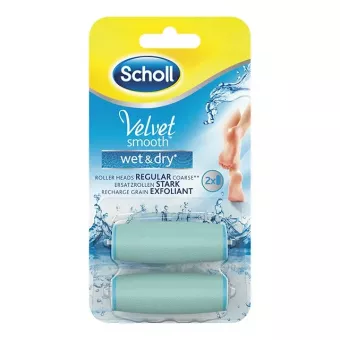 Scholl VS Lábápoló póthenger-Finom érdességű 2db Wet&Dry