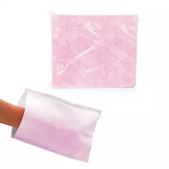 Stella Egyszerhasználatos Tisztító és Peeling Kendő Rózsaszín 20x25 50db MSCR50